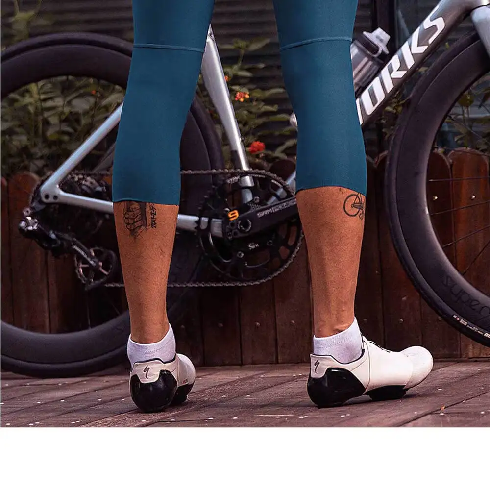 Description Picture 5 of itemLameda Men's 3/4 Bike Bib Pants Spring Bike Trouse Pro Breathable Bib Cycling Pants Capri Mtb Cycling Pants For Men Long Pants