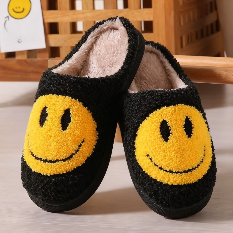 Kids Winter Slippers - Fluffy Anti Slip Children's Shoes With Thick Sole Comfort